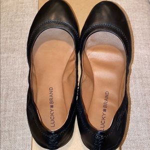 Lucky brand black ballet flats